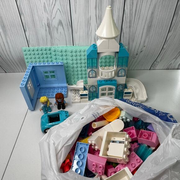 LEGO Duplo Bulk Lot, 3 Lbs.: Assorted  Bricks, Frozen Anna Elsa Minifigures - Picture 1 of 5